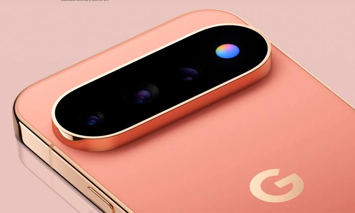 قابلیت HiLight گوگل در گوشی Pixel 11 Pro با چراغ‌های LED رنگی اطراف فلش دوربین