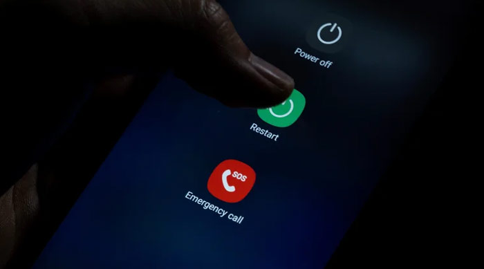 ری‌استارت کردن گوشی اندروید