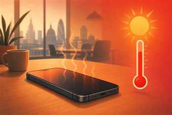 داغ شدن باتری موبایل در هوای گرم تابستان
