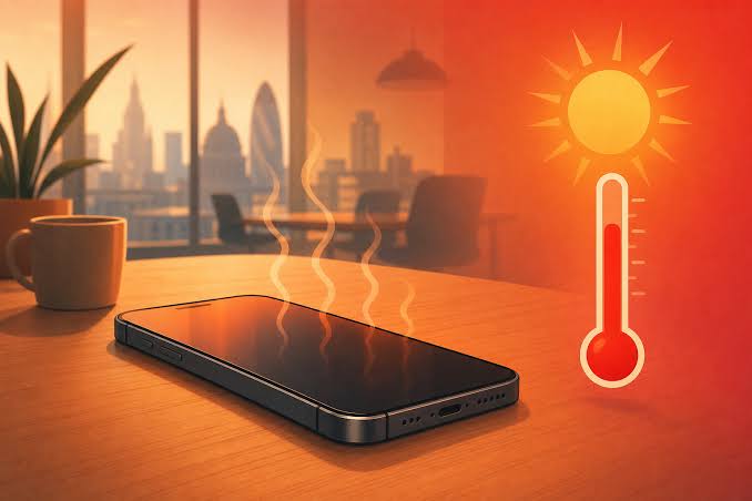 داغ شدن باتری موبایل در هوای گرم تابستان