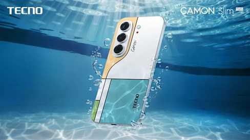 گوشی Tecno Camon Slim 5G با طراحی باریک و دوربین ۵۰ مگاپیکسلی