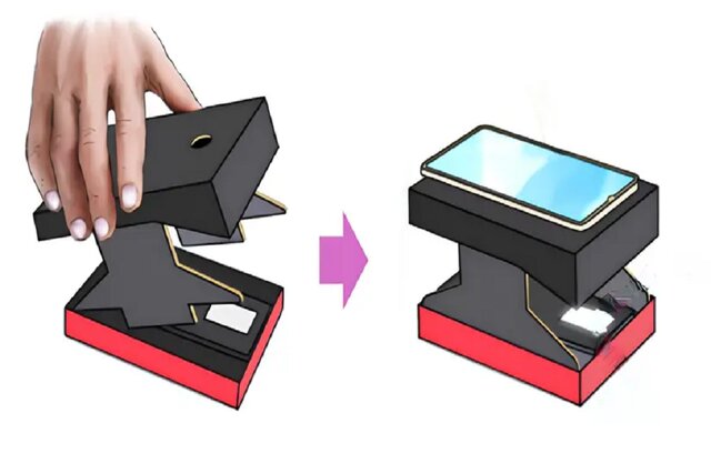 آشکارساز تشعشع هسته ای مبتنی بر تلفن هوشمند