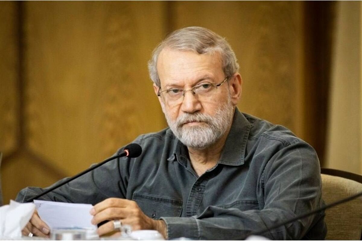 علی لاریجانی و جان ساورز رئیس پیشین MI6