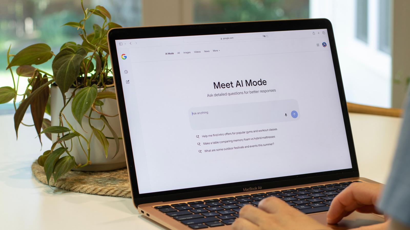 قابلیت  AI Mode گوگل