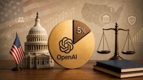 احتمال واگذاری ۵ درصد از سهام OpenAI به دولت آمریکا