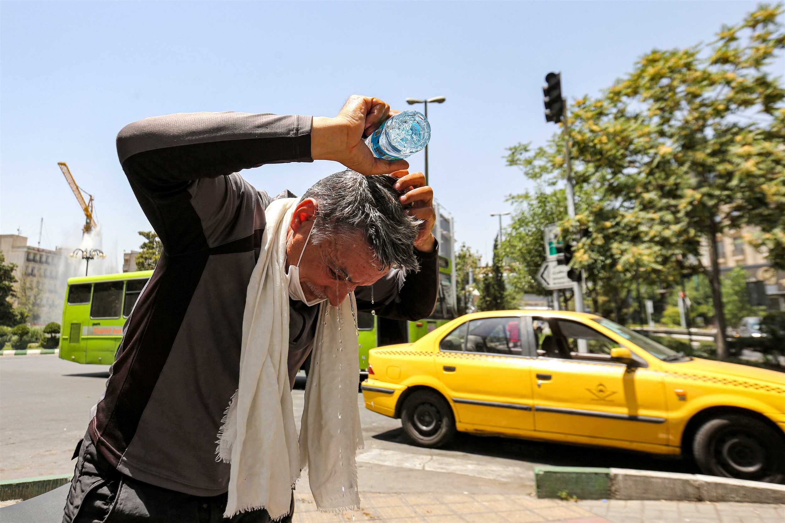 گرمای شدید و افزایش دمای تهران در تابستان