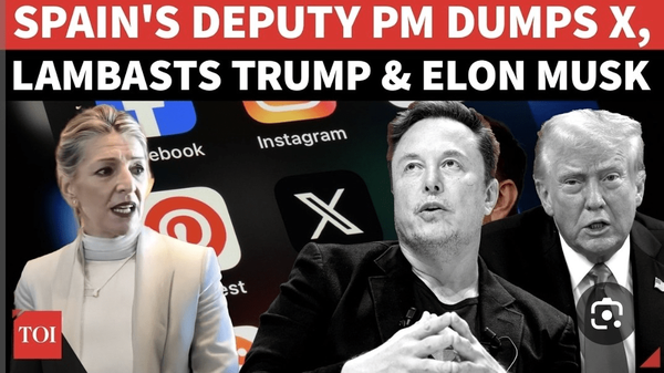 معاون نخست‌وزیر اسپانیا- ما نوکر ایلان ماسک یا ترامپ نیستیم