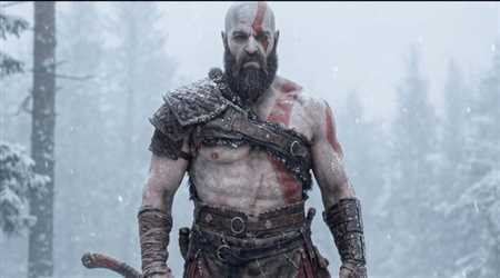 رایان هرست در نقش کریتوس در سریال لایو‌اکشن God of War آمازون
