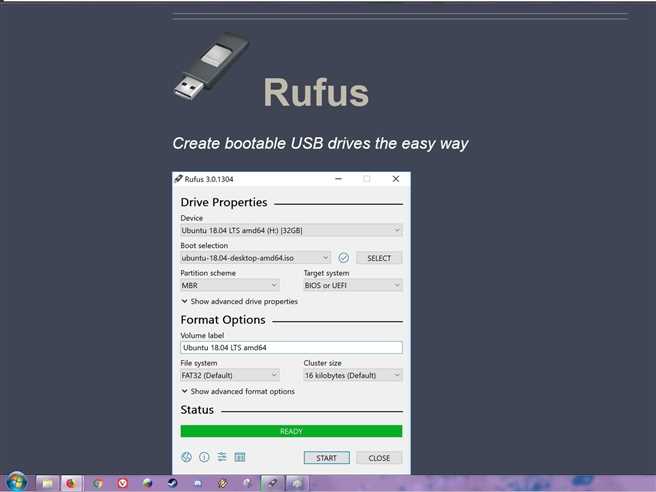 نرم‌افزار Rufus