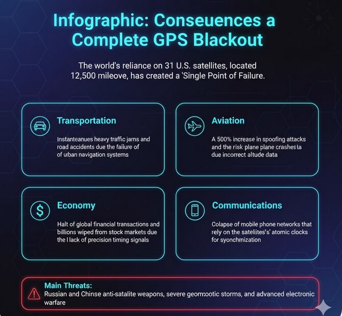 قطع شدن جی پی اس