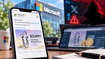 هک حساب رسمی مایکروسافت در X برای تبلیغ ارز دیجیتال Clippy