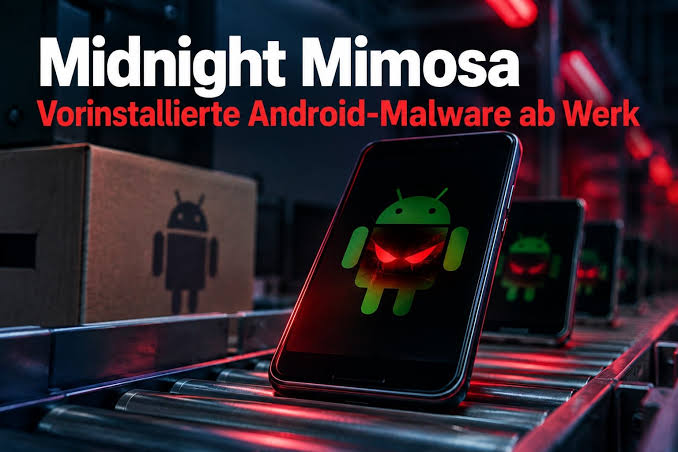 بدافزار Midnight Mimosa و خطر آلودگی نرم‌افزار سیستمی بعضی گوشی‌های اندرویدی ارزان‌قیمت