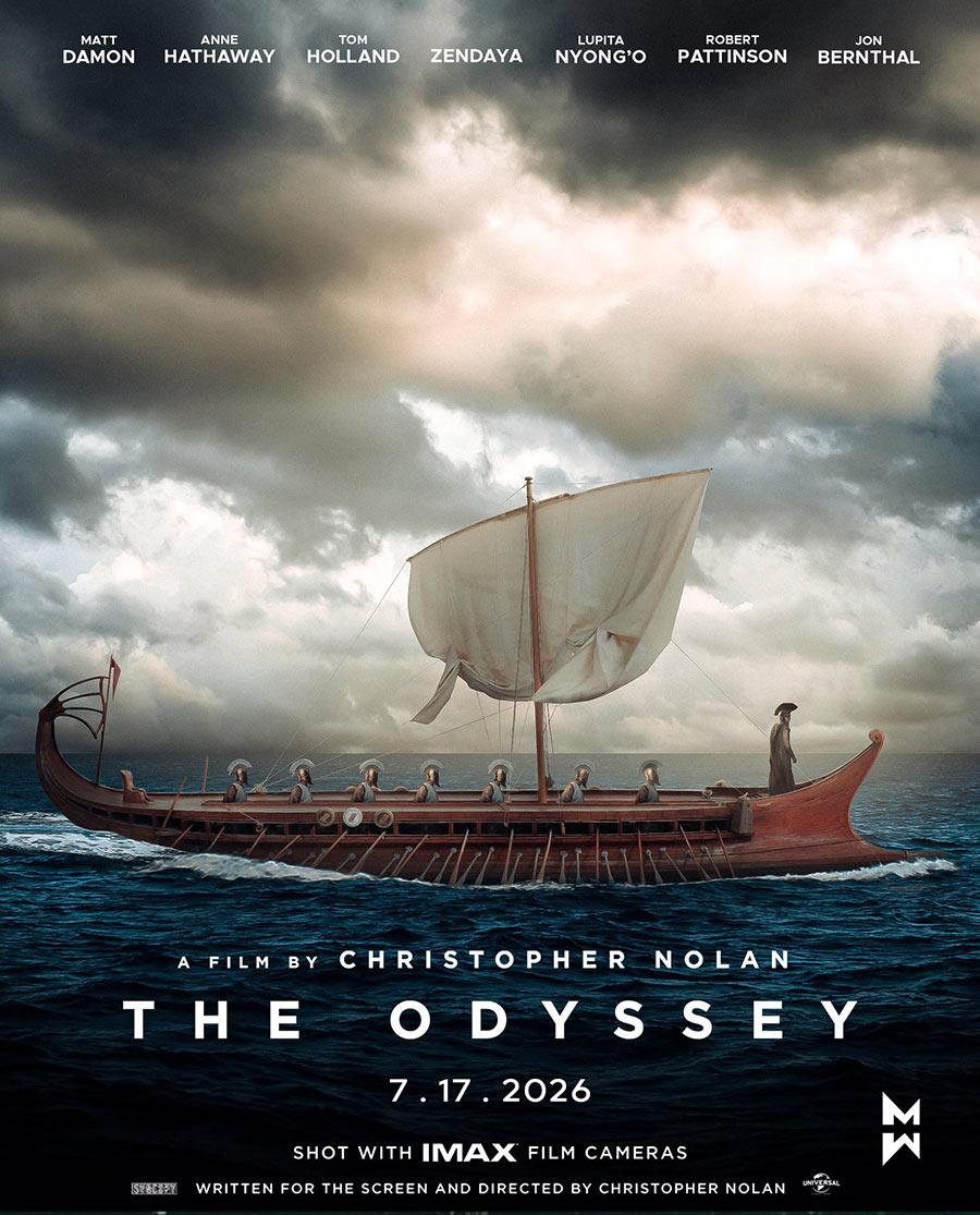پوستر فیلم The Odyssey و هشدار درباره بدافزار Lumma Stealer