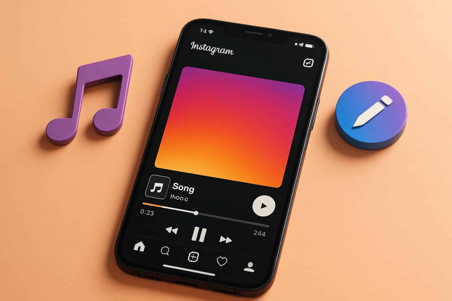 قابلیت Replace Audio  اینستاگرام
