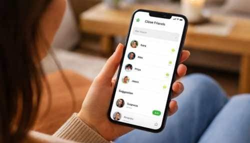 حذف اکانت خودم در لیست دوستان اینستاگرام