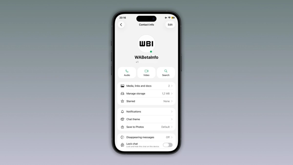 نمایش کاربران آنلاین واتساپ در ios