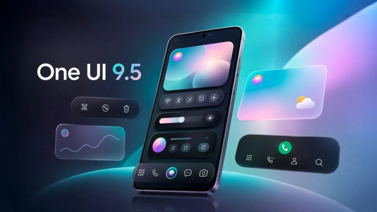رابط کاربری One UI 9.5 سامسونگ روی گوشی گلکسی