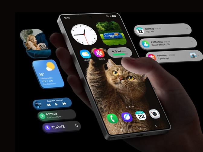 فهرست گوشی های سامسونگ دریافت کننده One UI 9