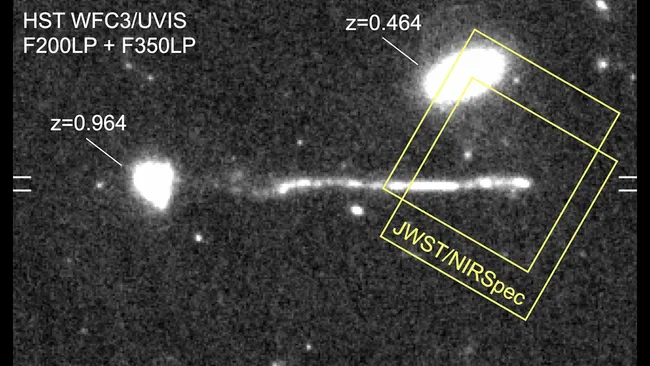 یک سیاه‌چاله سرکش توسط تلسکوپ فضایی جیمز وب کشف شد
