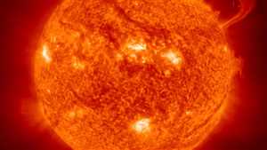 شراره‌های خورشیدی