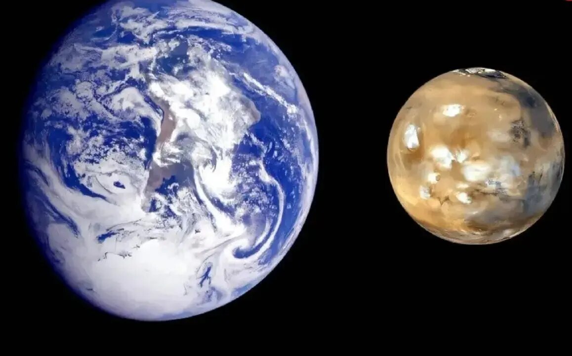 مریخ و زمین