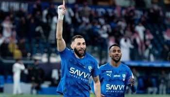 کریم بنزما با پیراهن الهلال عربستان در سال ۲۰۲۶