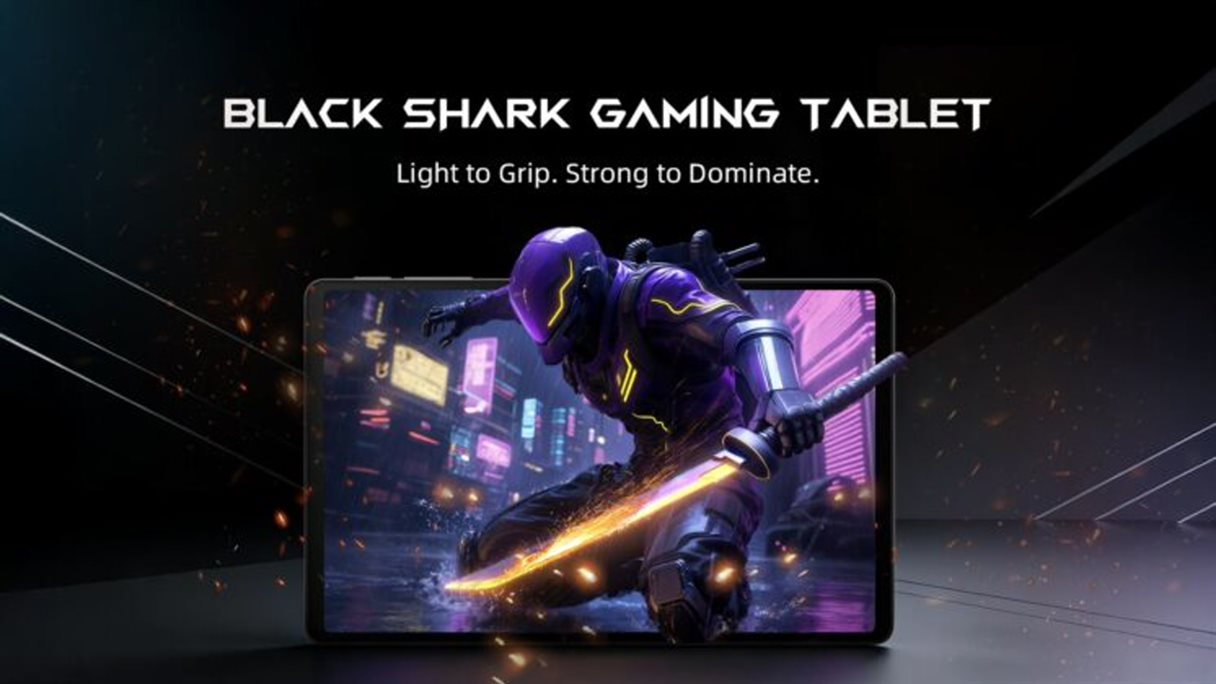 تبلت Black Shark Gaming Tablet از طراحی جمع‌وجور با اندازه ۸.۸ اینچ بهره می‌برد.