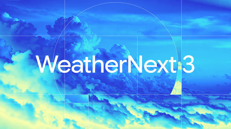 هوش مصنوعی Google WeatherNext 3 برای پیش‌بینی طوفان و آب‌وهوا