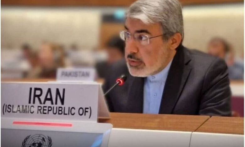 علی بحرینی سفیر ایران در ژنو