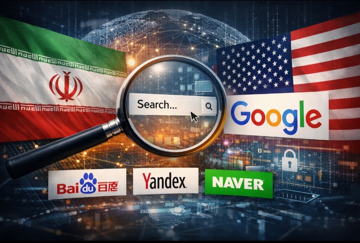 نقش موتورهای جست‌وجو در جنگ اطلاعاتی ایران و آمریکا