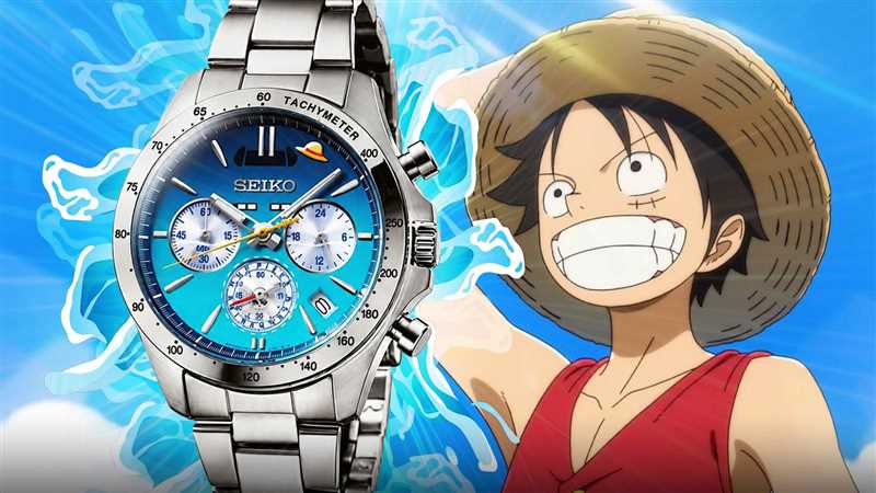 ساعت کرونوگراف محدود Seiko One Piece با صفحه آبی